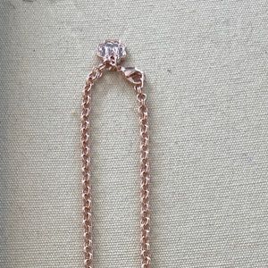 Double Link Rose Gold color chain 20”